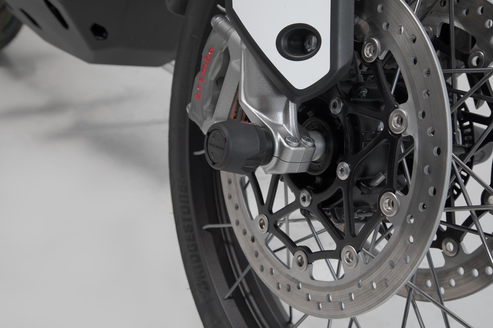 Set SW-Motech Slider pentru puntea față - Negru. Triumph, Honda, modele Yamaha. Figura 4