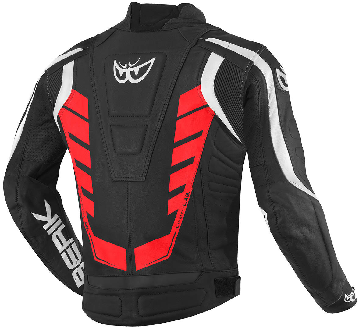 Berik Zakura Motorcycle Leather Jacket black/white/red 58 Figure 2