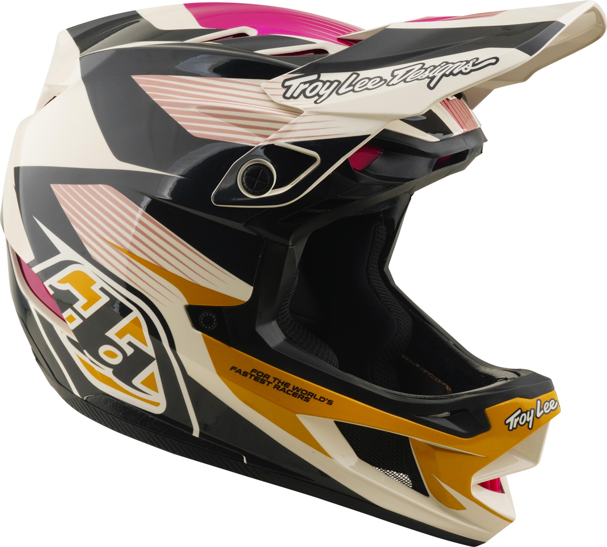 Troy Lee Designs D4 Polyacrylite MIPS Turbo Acid Downhill Helmet S (55/56) Figure 3