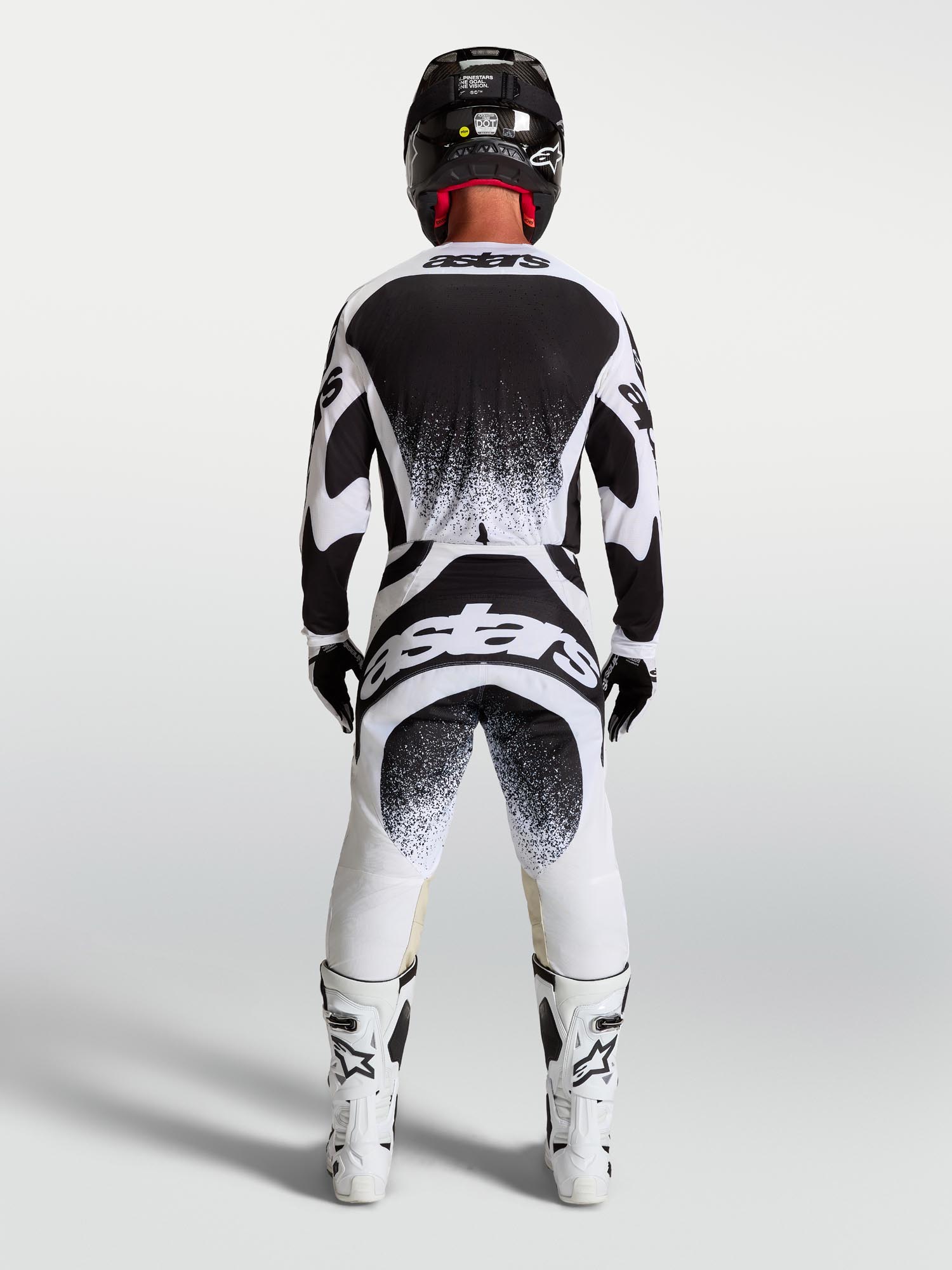Alpinestars Techstar Swan Motocross Pants white/black 42 Figure 10