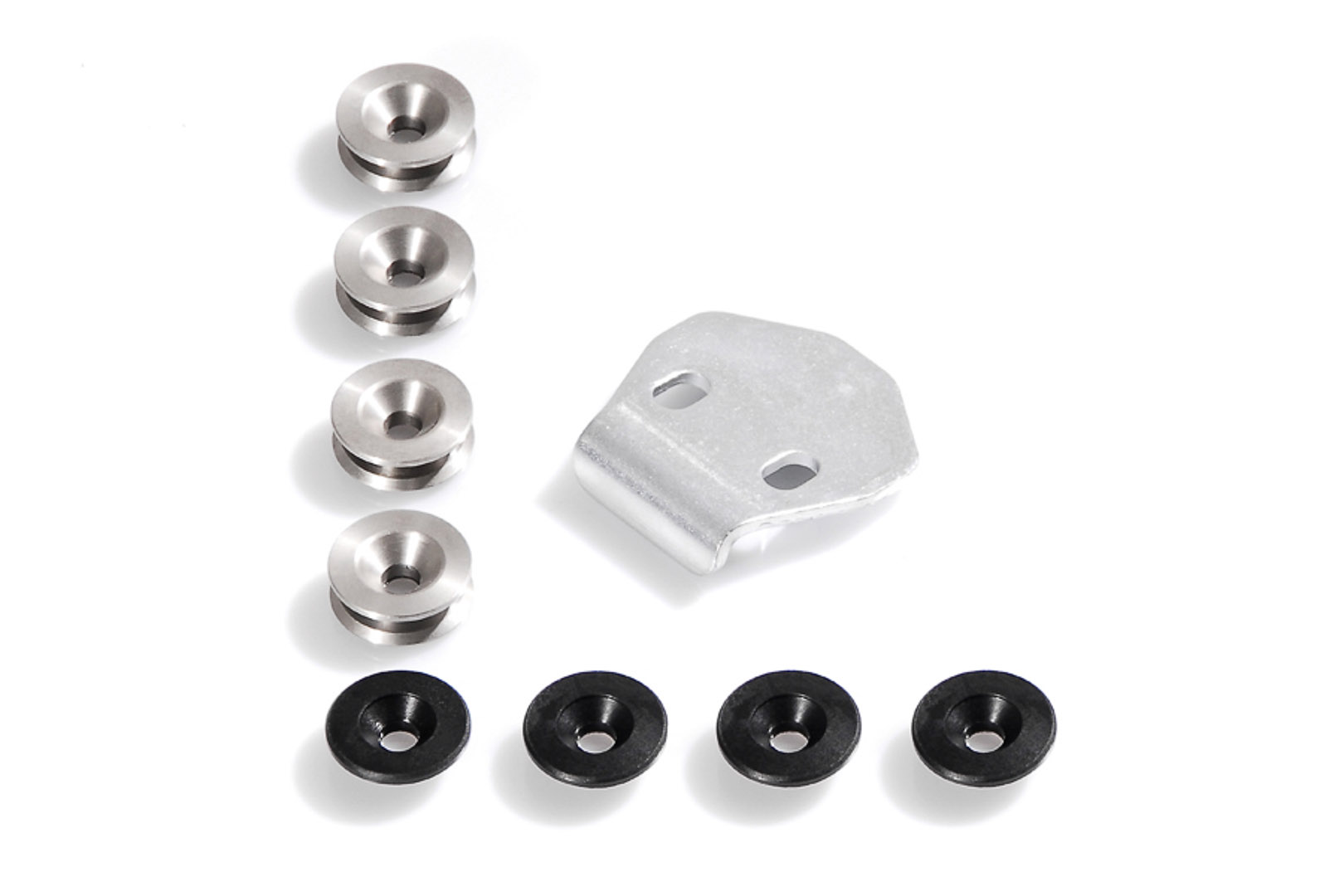 Kit adaptor SW-Motech pentru STEEL-RACK - Pentru carcasa superioară TRAX. Figura 1 Kit adaptor SW-Motech pentru STEEL-RACK - Pentru carcasa superioară TRAX. Figura 1