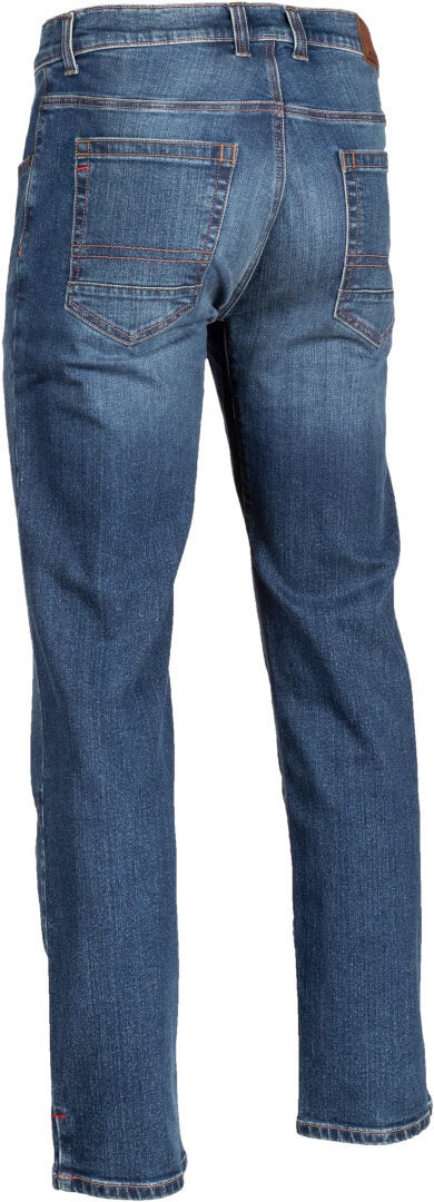 Klim Unlimited Straight Stretch Denim Motorcycle Jeans blue 38/32 Figure 4