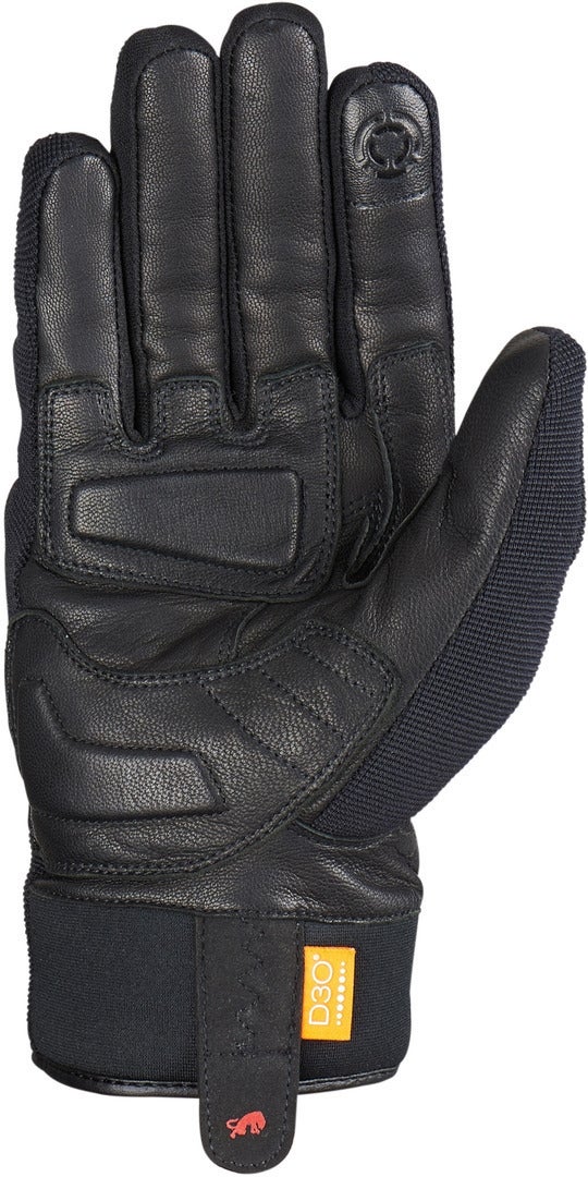 Furygan Jet All Saison D3O Motorcykelhandsker sort/rød XL Figur 2