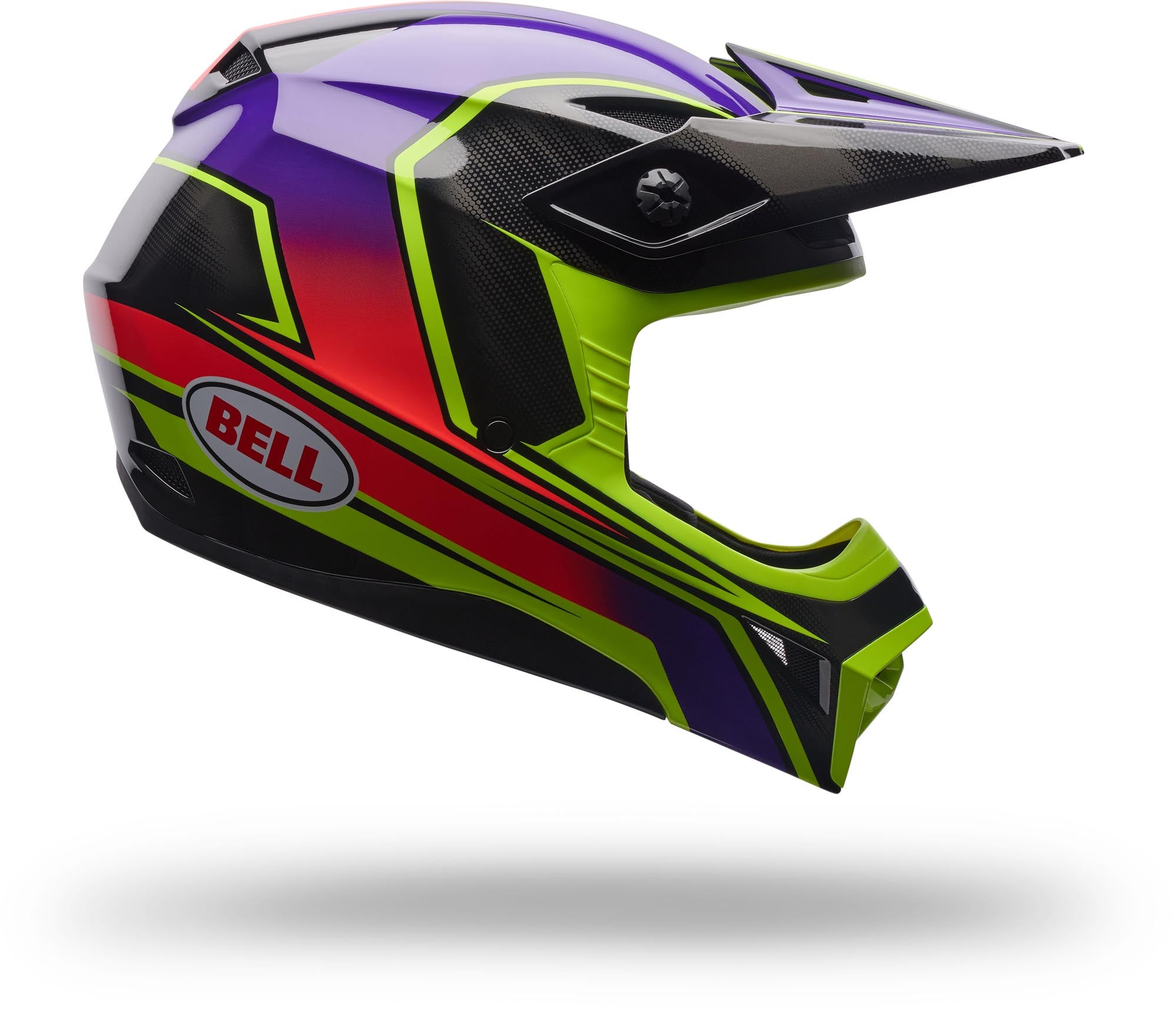 Bell MX-10 MIPS Speedway Jugend Motocross Helm violett Y/S (49/51) Abbildung 2
