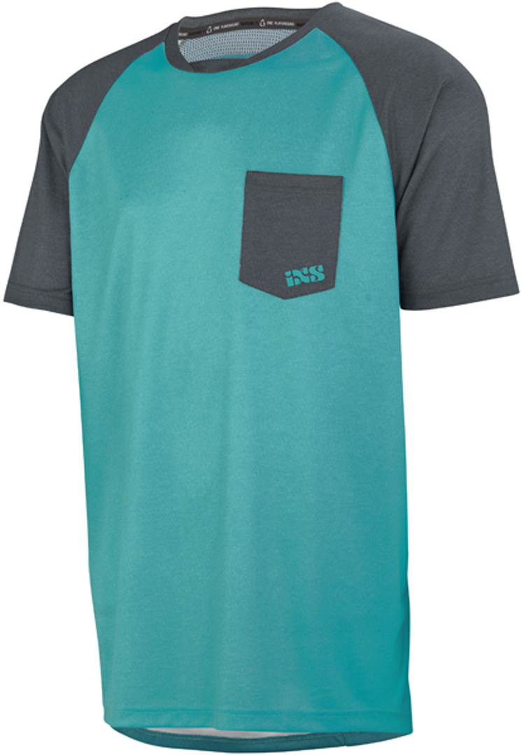 IXS Flow Jersey turquoise L Figure 1