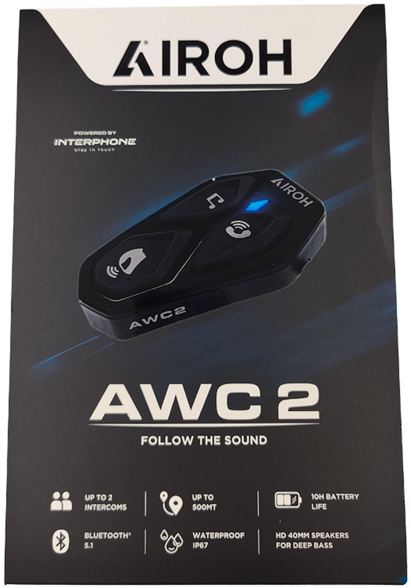 Airoh AWC2 Sistem de comunicații Figura 3
