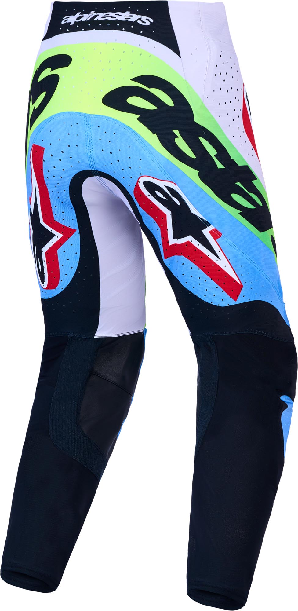 Alpinestars Supertech Dyna Motocrossbukser lilla/sort/grøn 44 Figur 2