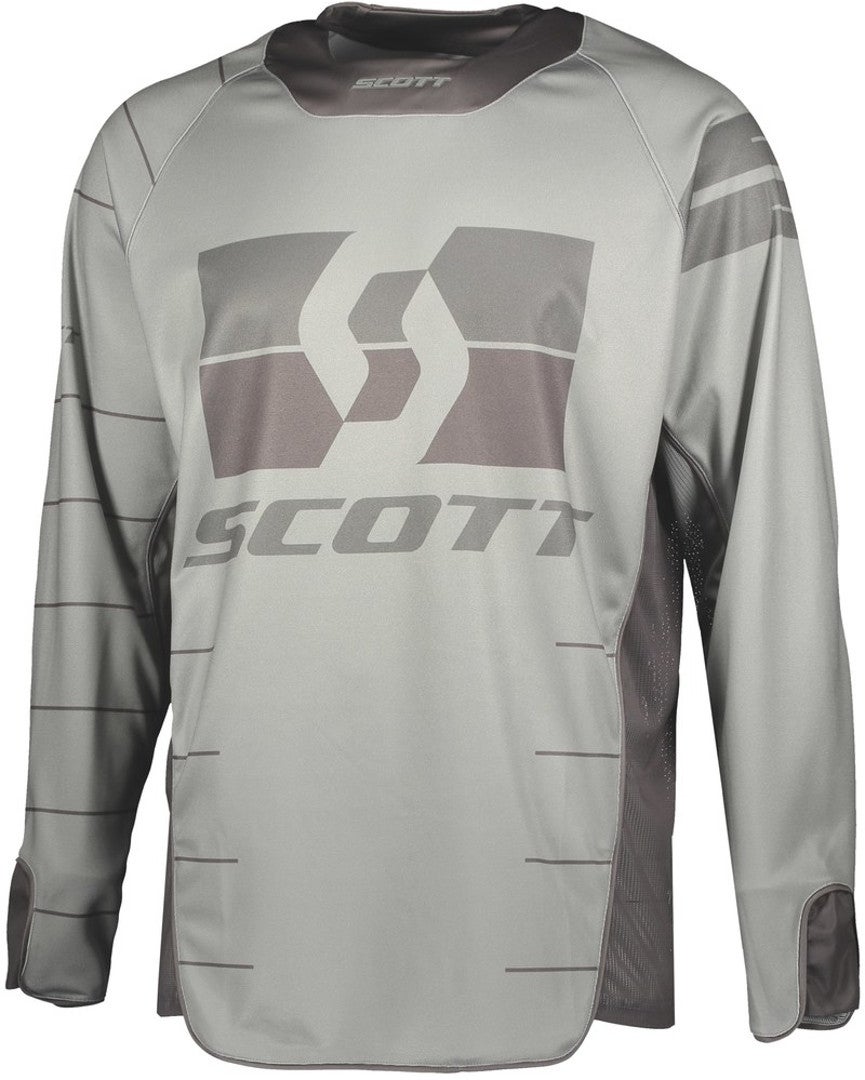 Scott Enduro Motocross Jersey grå L Figur 1