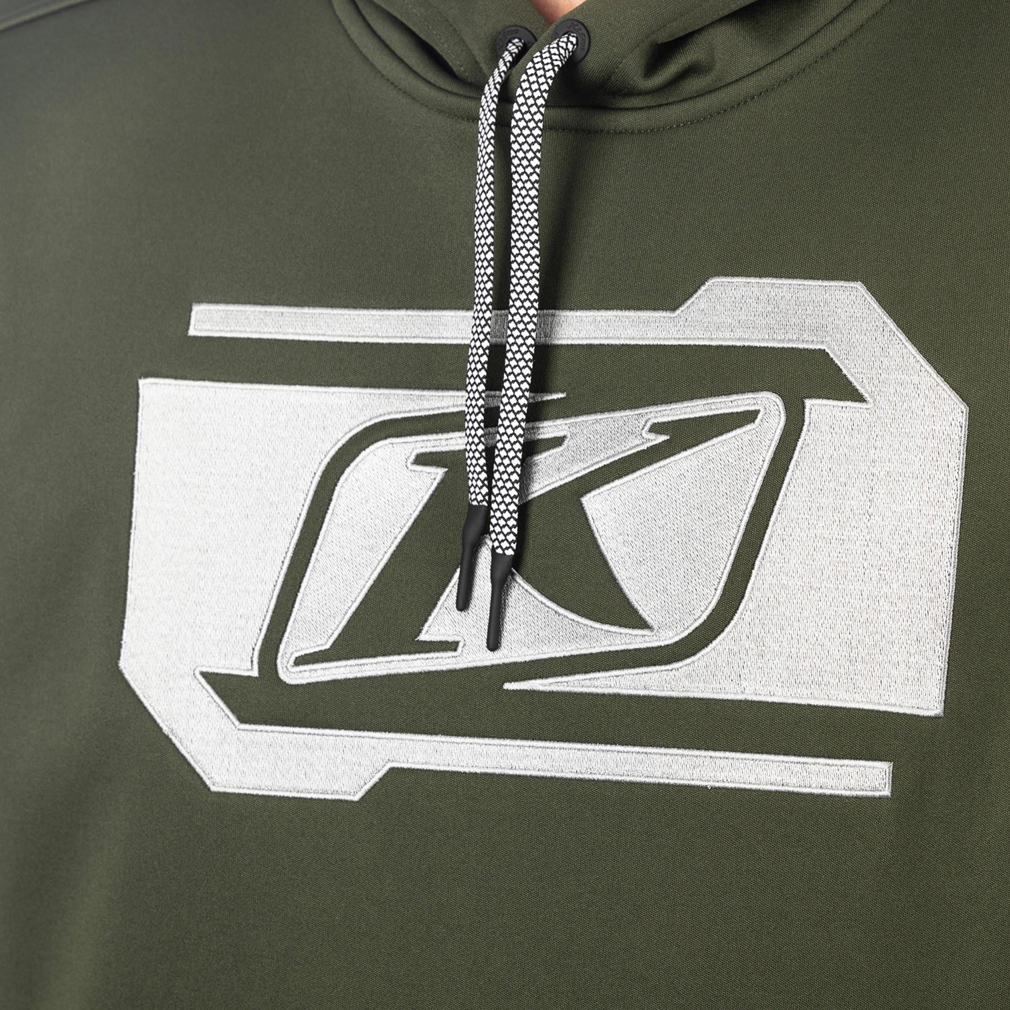 Klim Zone Moletom com capuz verde 2XL Figura 6