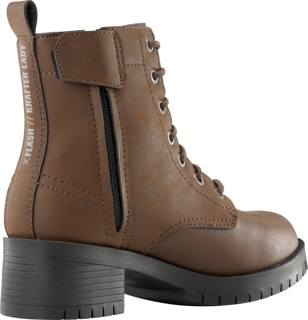 Ixon Krafter WP waterproof Ladies Motorcycle Boots brown 41 Figure 2