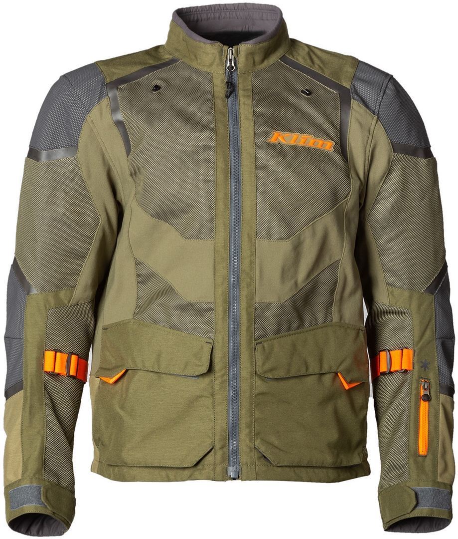Klim Baja S4 Motorcycle Textile Jacket green/grey XL Figure 5
