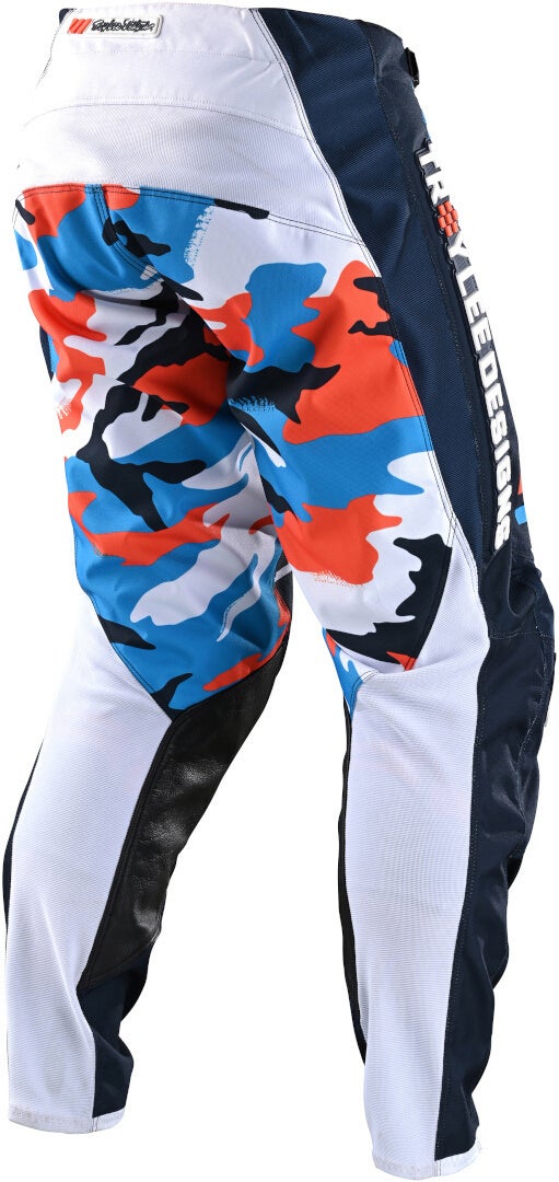 Troy Lee Designs GP Formula Camo Motocross Pants blue/orange 30 Figure 2
