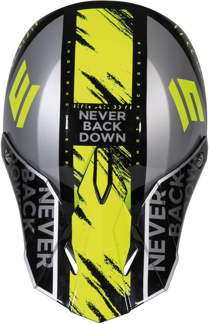 Shot Furious Draw Motocross Helmet grey/yellow L (59/60) Figure 2