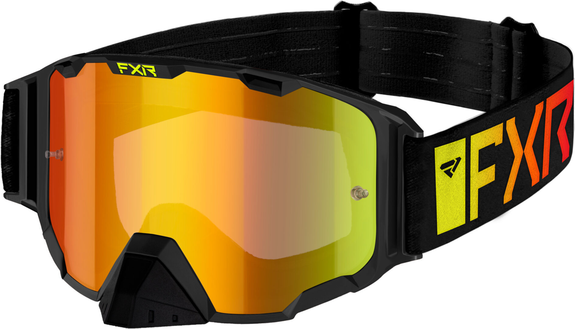 FXR Maverick 2023 Ochelari de motocross Negru/Portocaliu Figura 1
