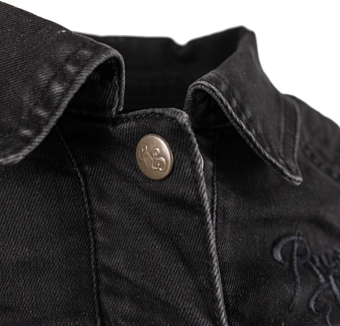 Rusty Stitches Dolly Damen Motorrad Textiljacke schwarz 42 Abbildung 6