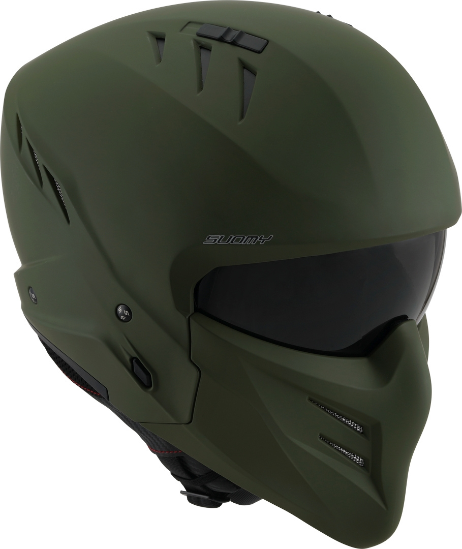 Suomy Armor Plain Cască cu reacție Verde mat XL (61) Figura 7