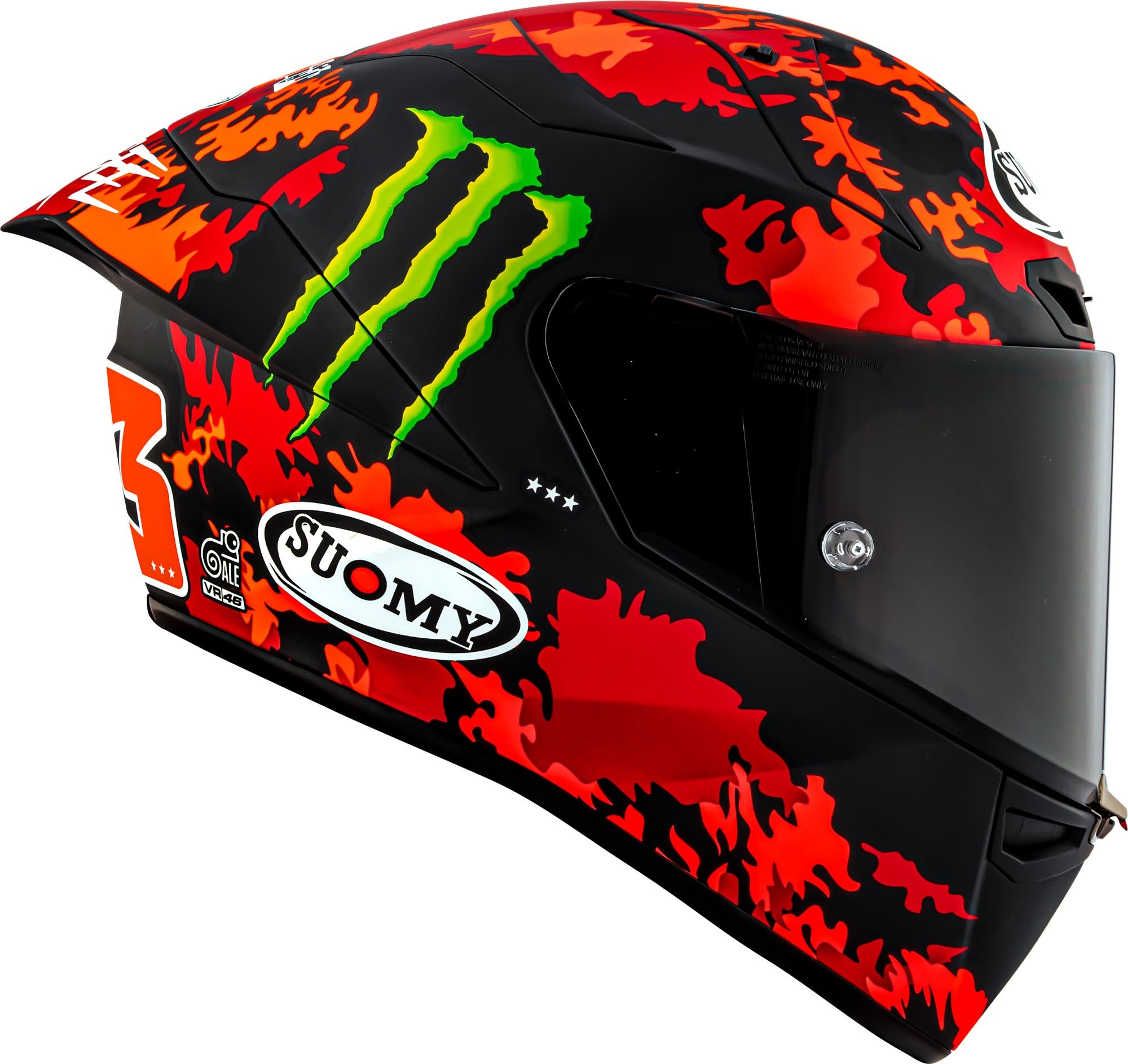 Suomy S1-XR GP Bagnaia Monster Replica 2025 Helm M (57/58) Figuur 6