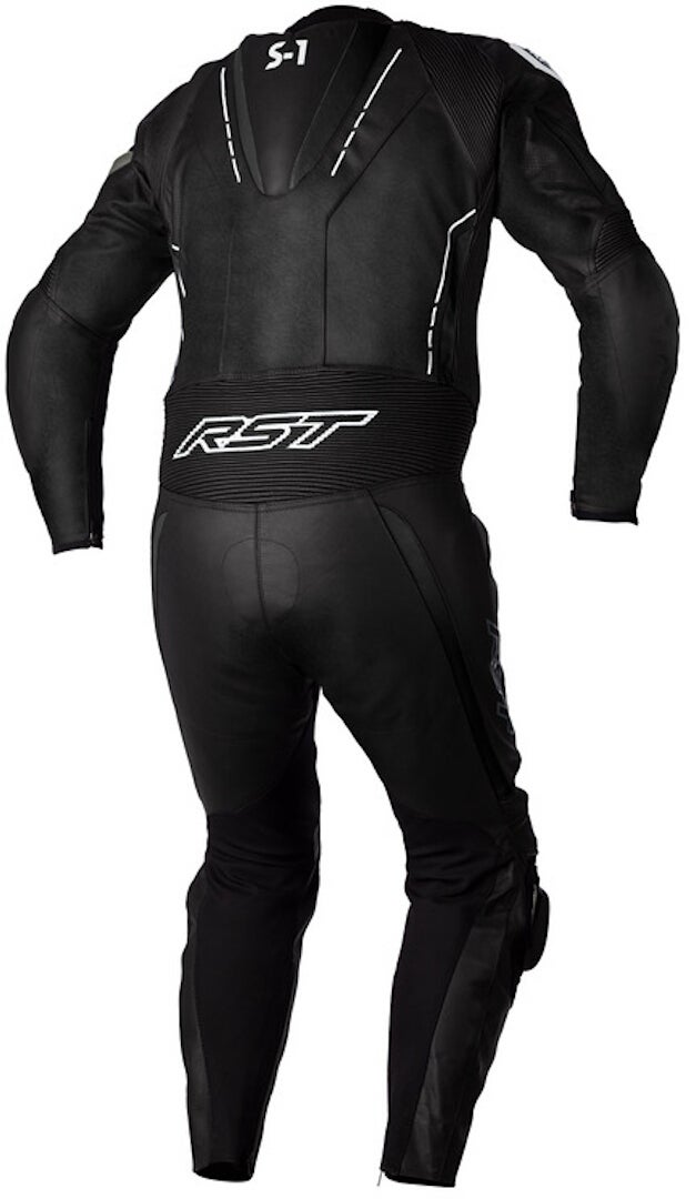 RST S1 1-Piece Motorcycle Leather Suit black/white 4XL Figure 2