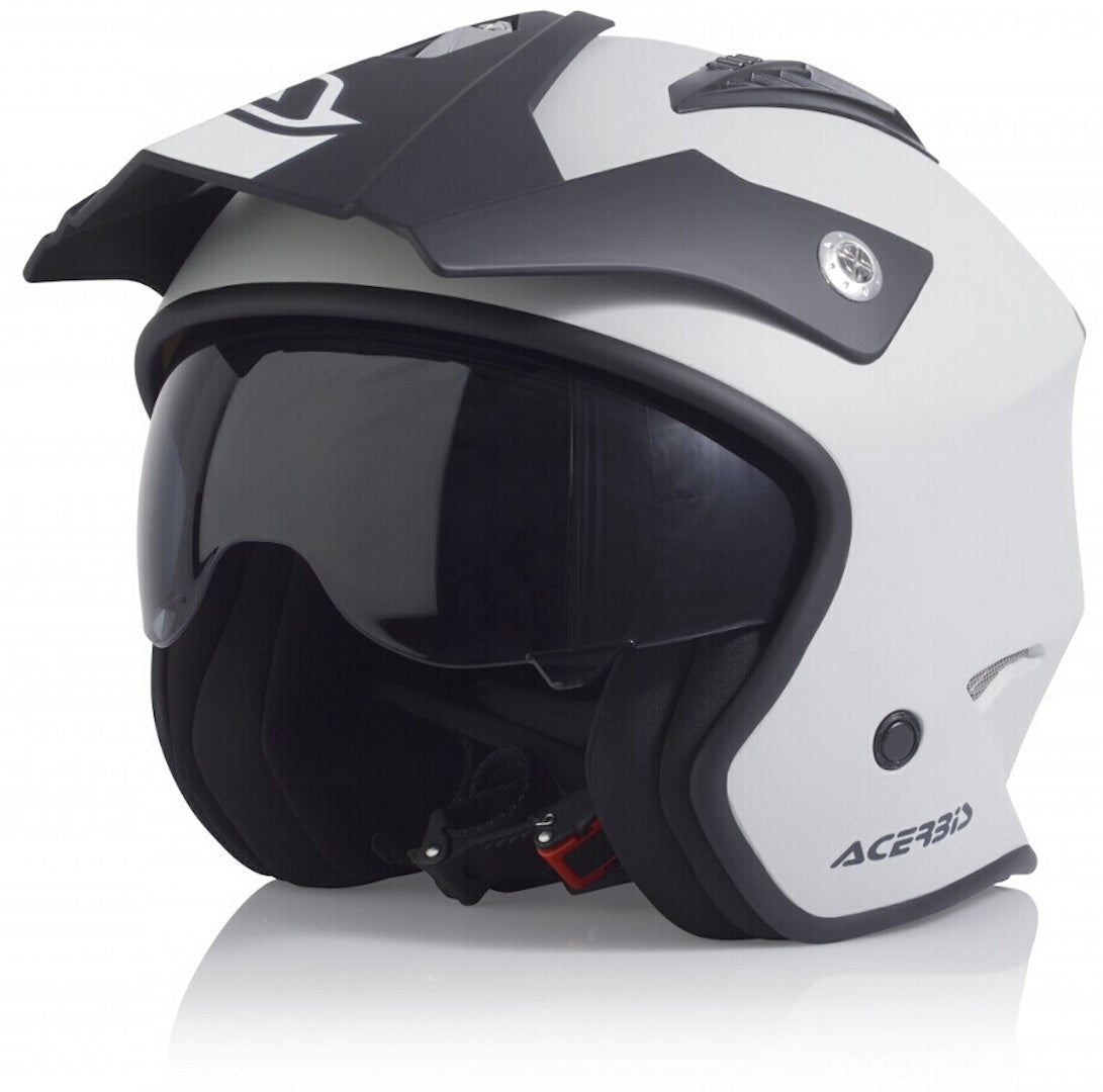 Acerbis Aria Cască cu reacție Alb/Negru M (57/58) Figura 1