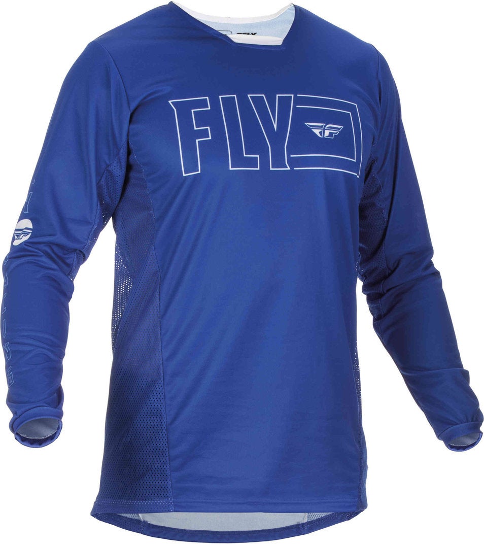 Fly Racing Kinetic Fuel Motocross Jersey blau L Abbildung 1