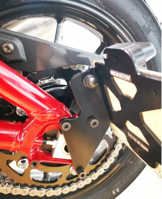 Access Design Deținător de plăcuțe laterale Indian FTR 1200 Deținătorul plăcuței de înmatriculare Figura 6