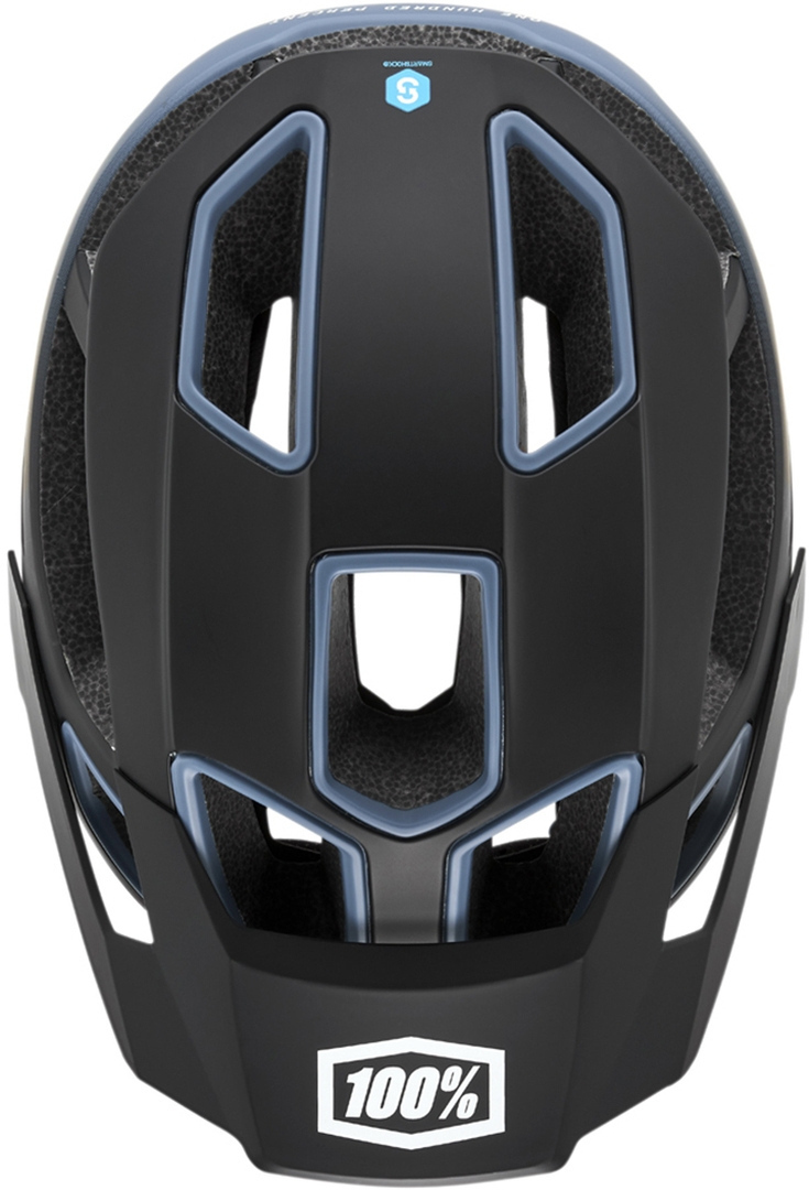 100% Altec Cykelhjälm Grå/blå XS/S (50-55) Figur 2