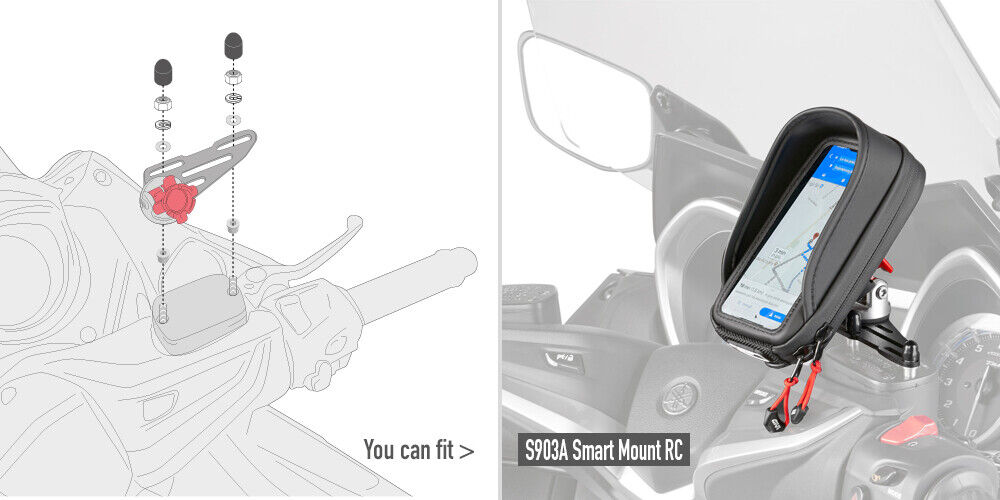 GIVI Montagekit S903A Monteringssats Figur 1