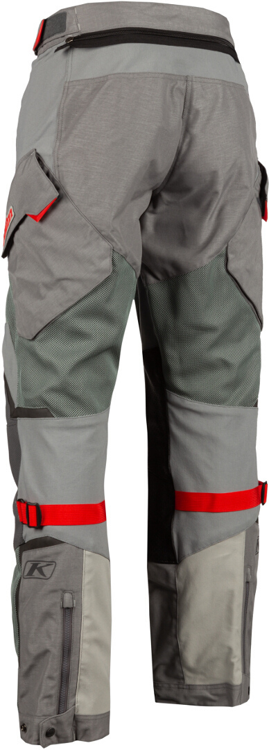 Klim Baja S4 Motorcycle Textile Pants light grey Short 34 Figure 2