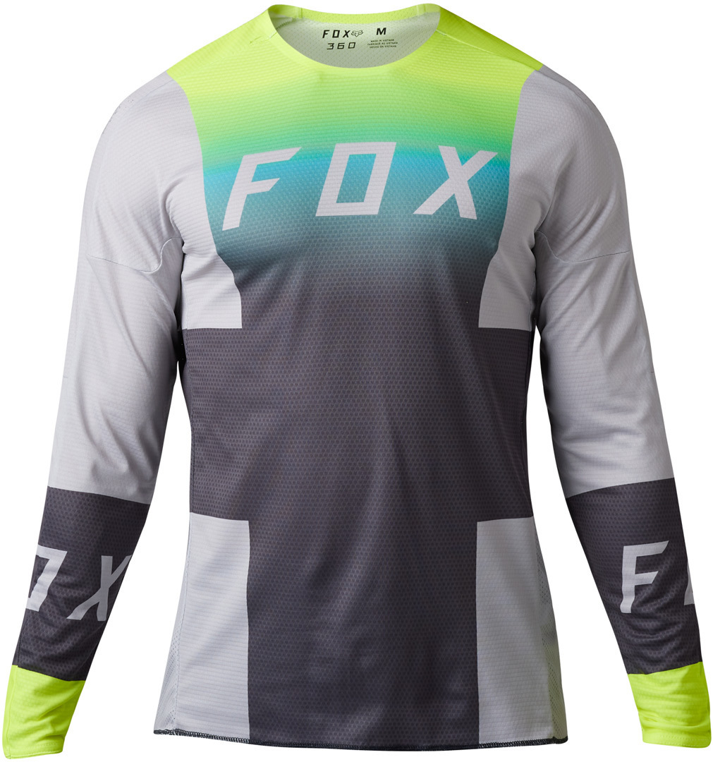 FOX 360 Horyzn Motocross Jersey hellgrau XXL Abbildung 1