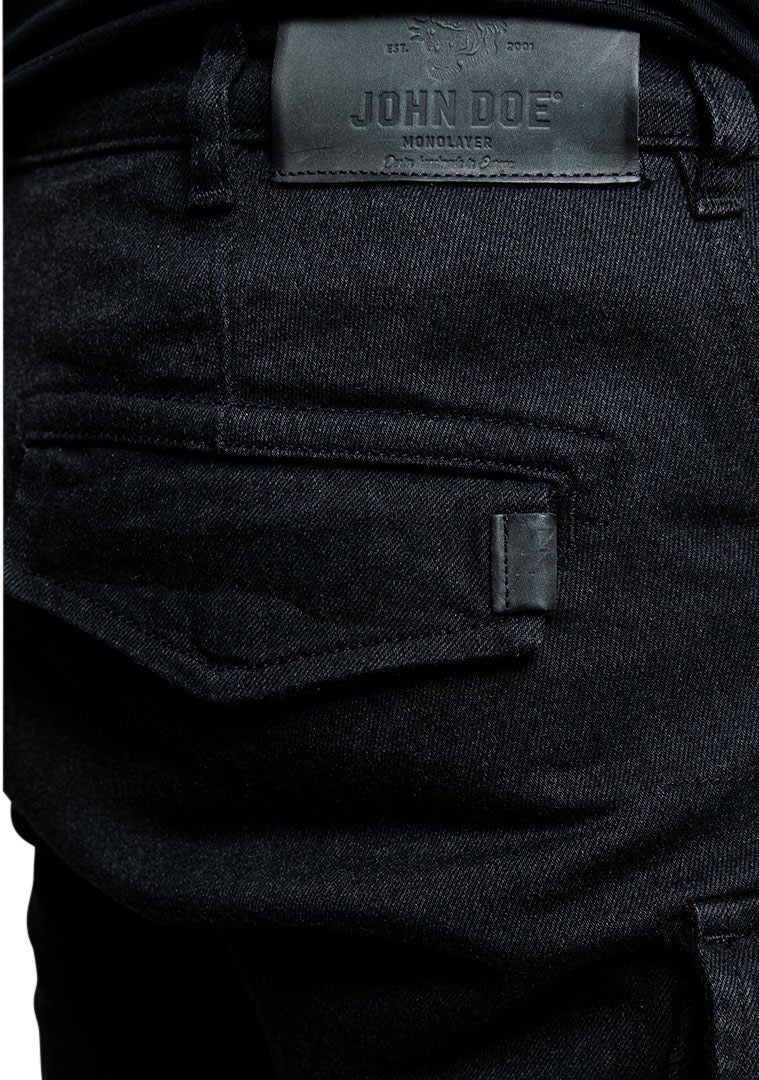 John Doe Defender Mono Damer Motorcykel Tekstil Bukser Sort 27 L30 Figur 9