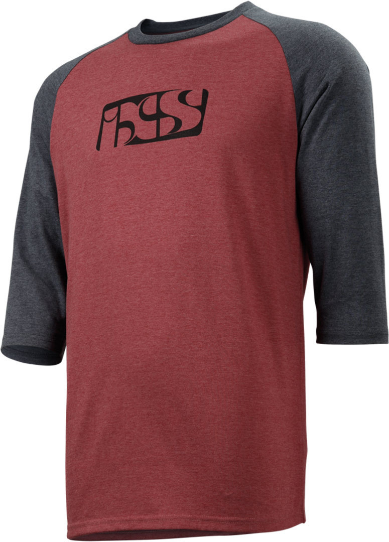 IXS Brand Tee 3/4 T-shirt rosso S Figura 1