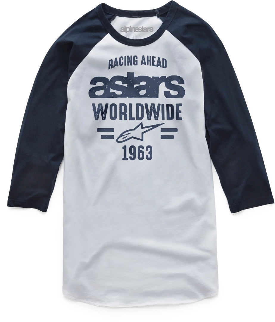 Alpinestars Entice Manches longues Blanc/bleu L Figure 1