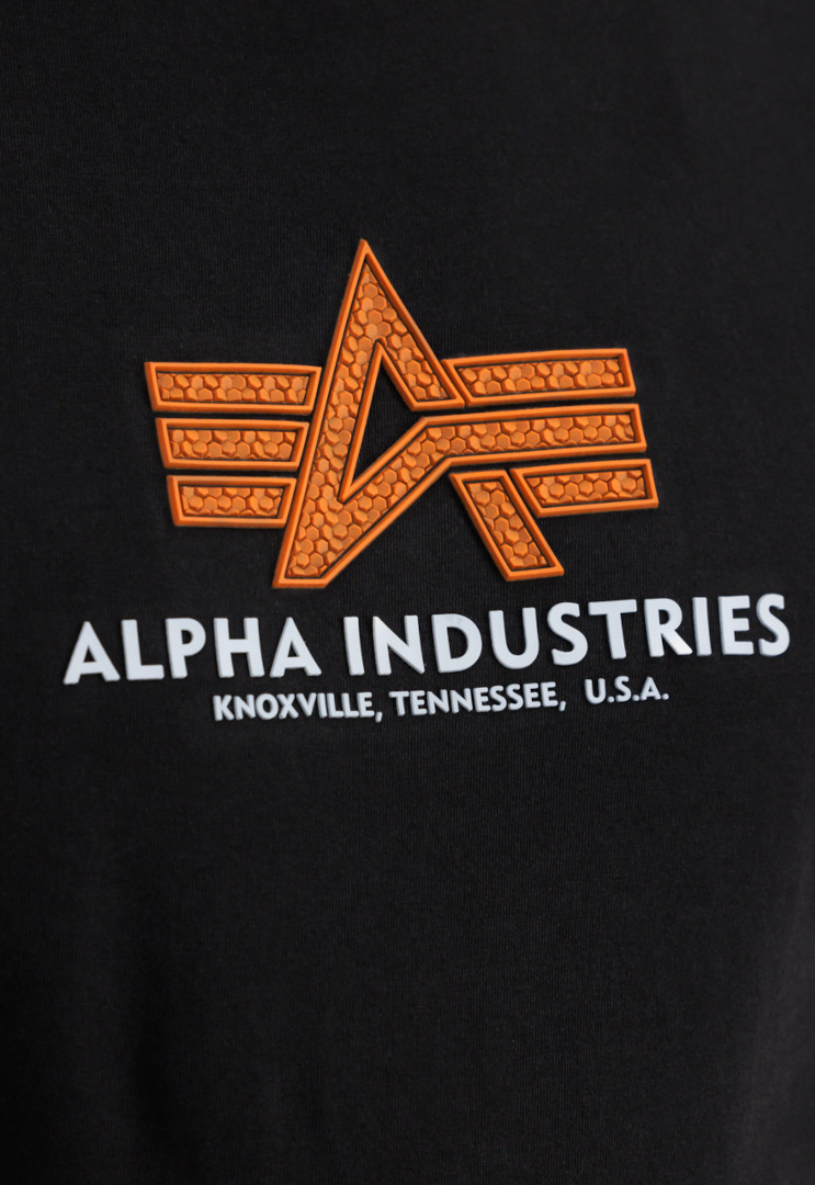Alpha Industries Basic Rubber T恤 黑色 XXL 圖4