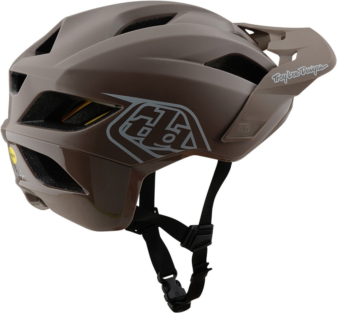 Troy Lee Designs Mips Flowline Point Cykelhjelm til børn Brun Matt 48-53 cm Figur 5
