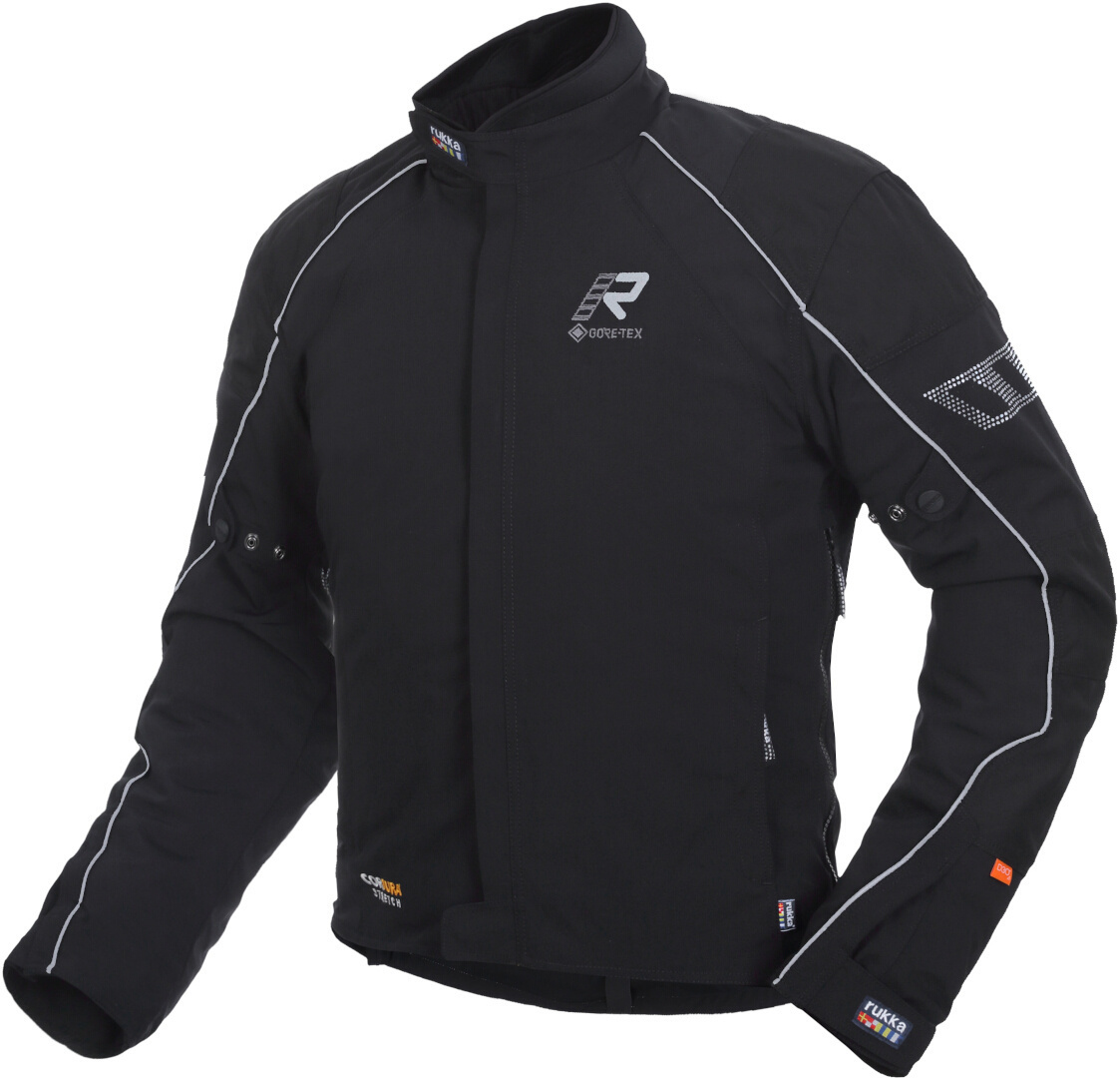 Rukka Comfo-R GTX Motorrad Textiljacke schwarz/silber 64 Abbildung 1
