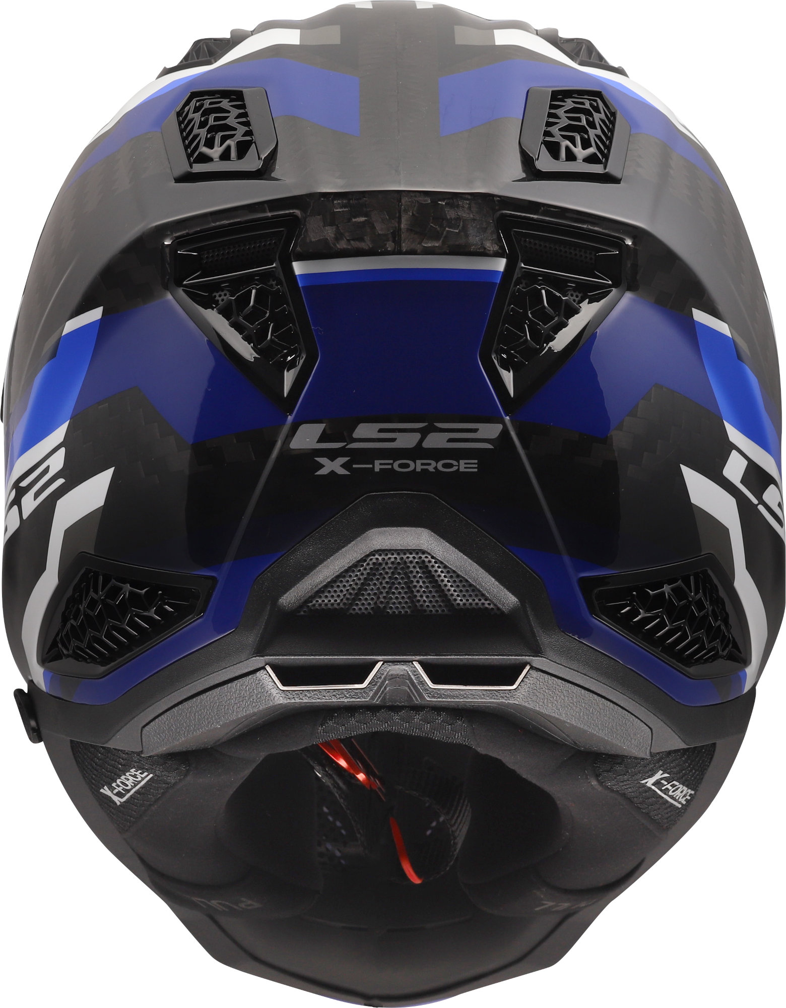 LS2 MX703 X-Force Phantom Casco da motocross blu/bianco XXL (63/64) Figura 4