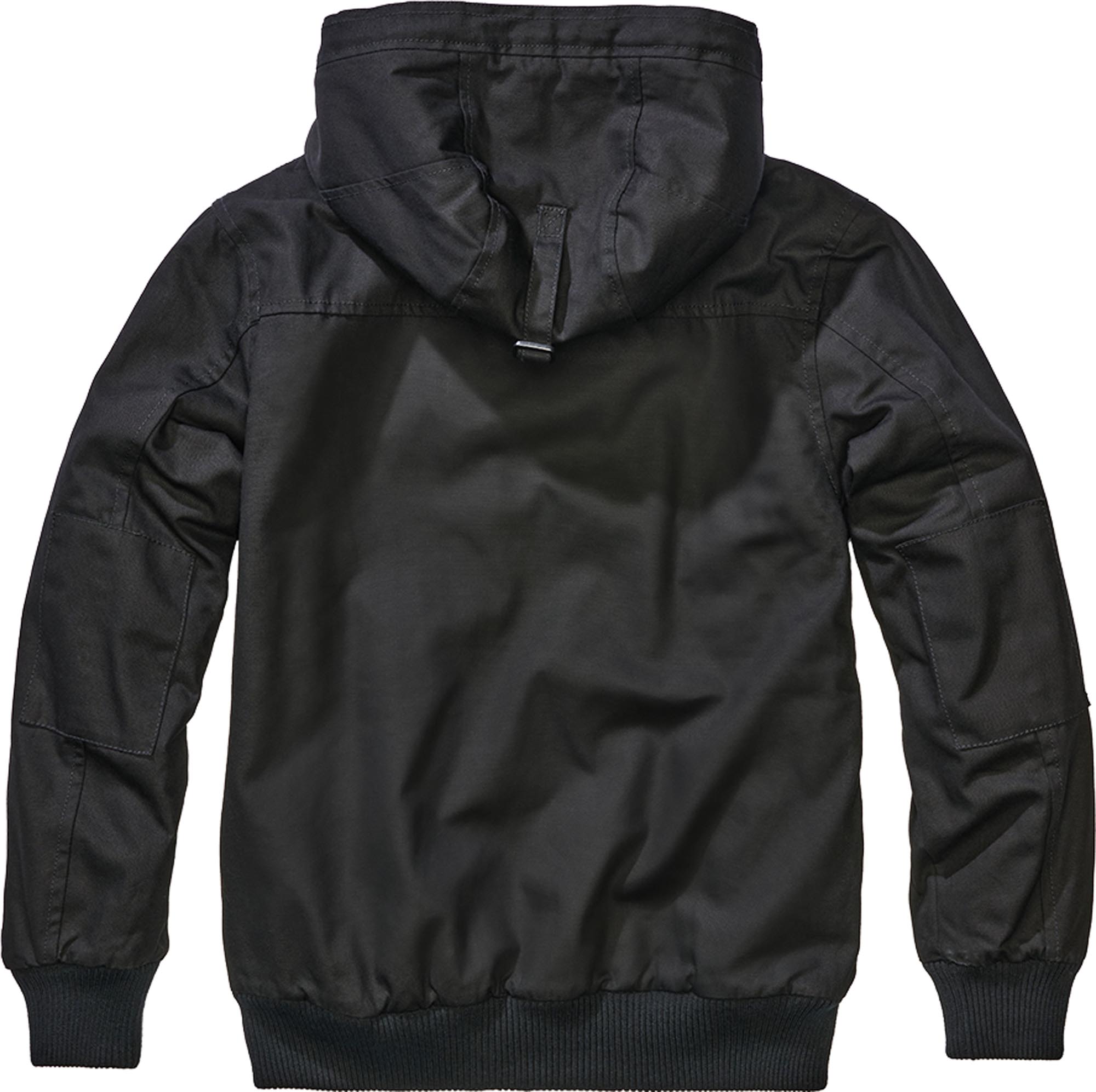 Brandit Essential Canvas Textilní bunda černá XS Obrázek 2