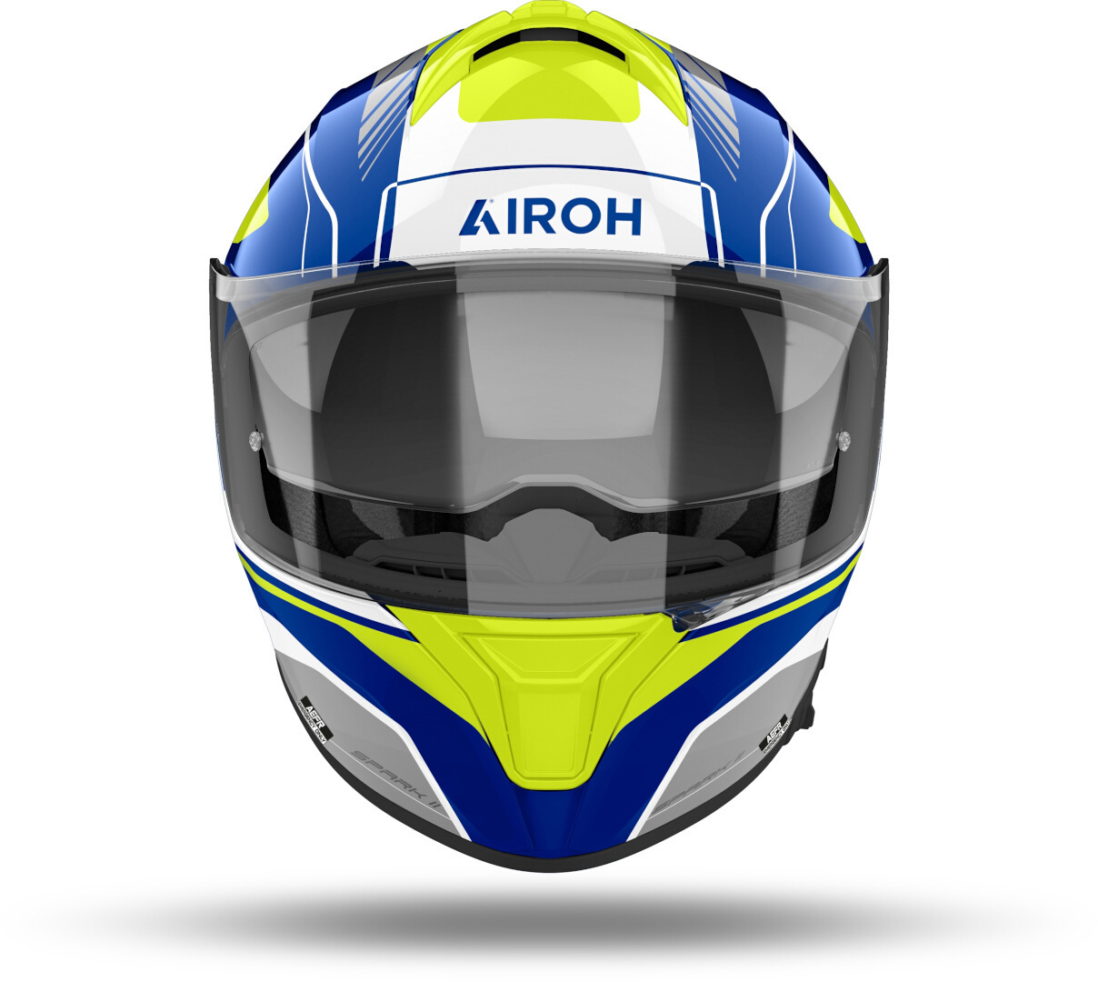 Airoh Spark 2 Chrono Casque bleu/néon-jaune M (57/58) Figure 3