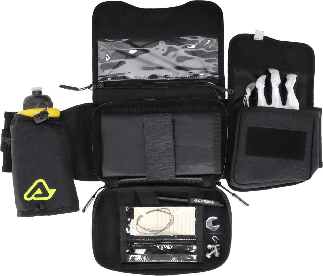 Acerbis Profile Logo 3L Rucsac pentru talie Negru/gri Figura 8
