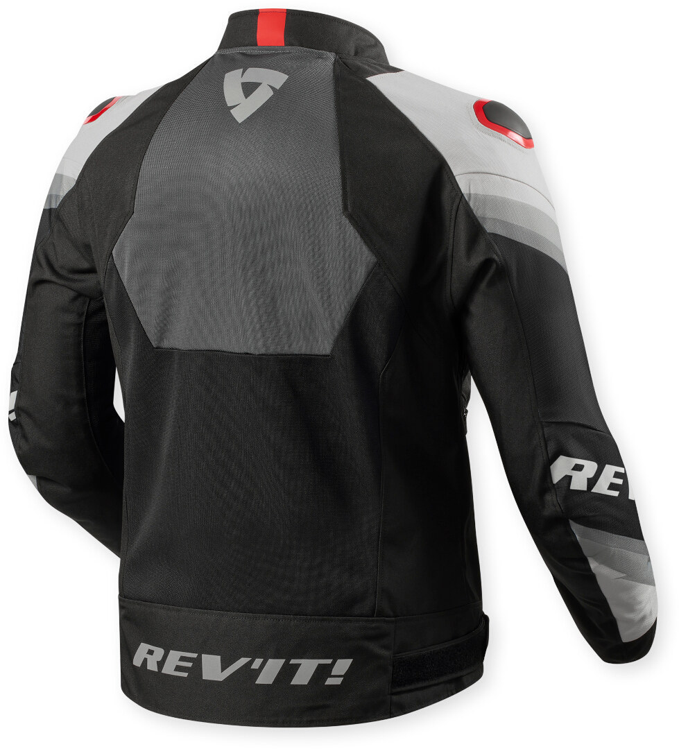 Revit Quantum 3 Air Motorcycle Textile Jacket black/grey/red M Figure 2