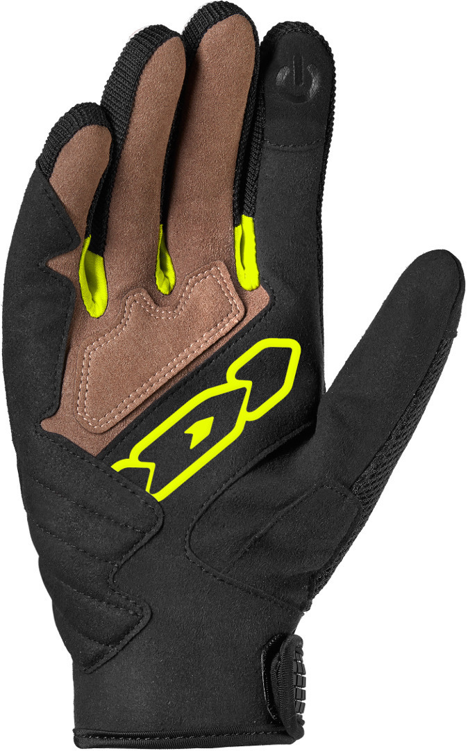 Spidi G-Warrior Motorradhandschuhe schwarz/weiß L Abbildung 3