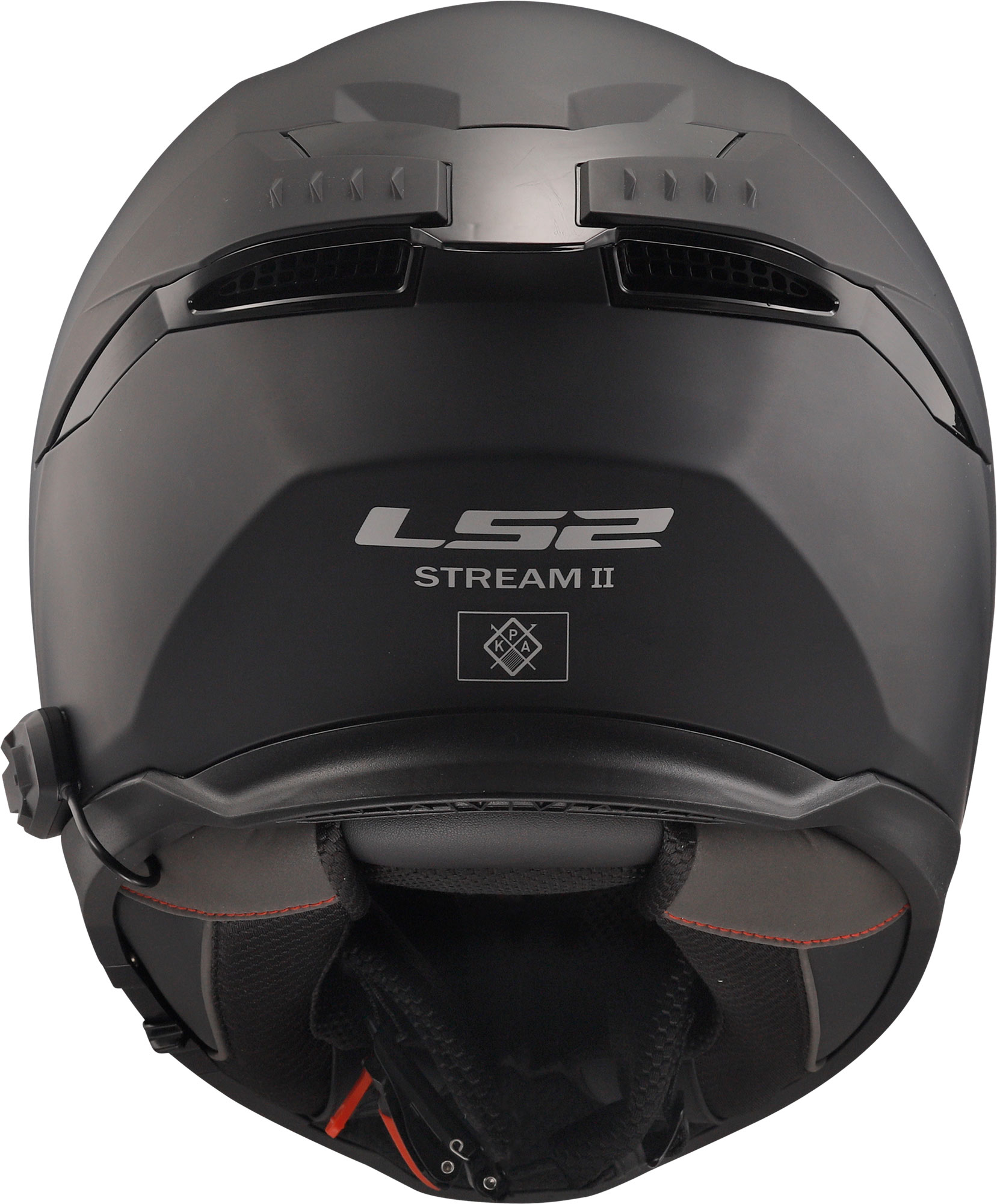 LS2 FF808 Stream II Helm schwarz matt XL (61/62) Abbildung 5