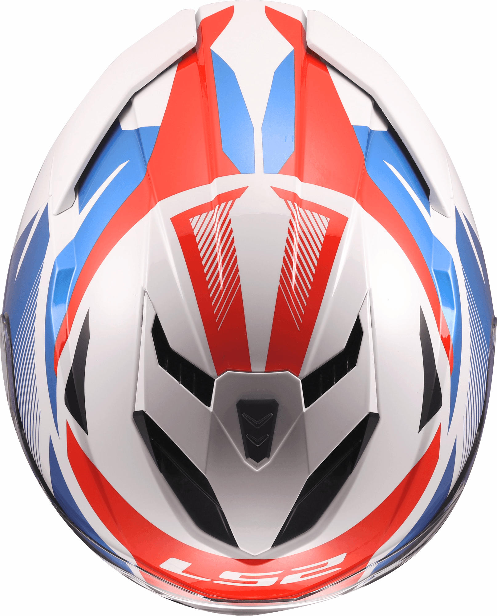 LS2 FF818 Storm III Komai Casque Blanc/Bleu/Rouge M (57/58) Figure 8