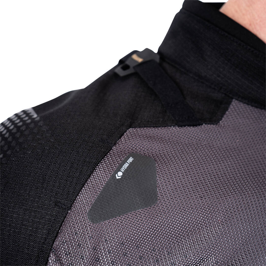 Side view of Leatt ADV Flowtour 5.5 waterproof Motorcycle Textile Jacket