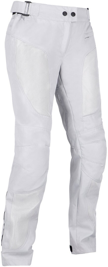 Richa Airsummer Damen Motorrad Textilhose hellgrau XL Abbildung 1
