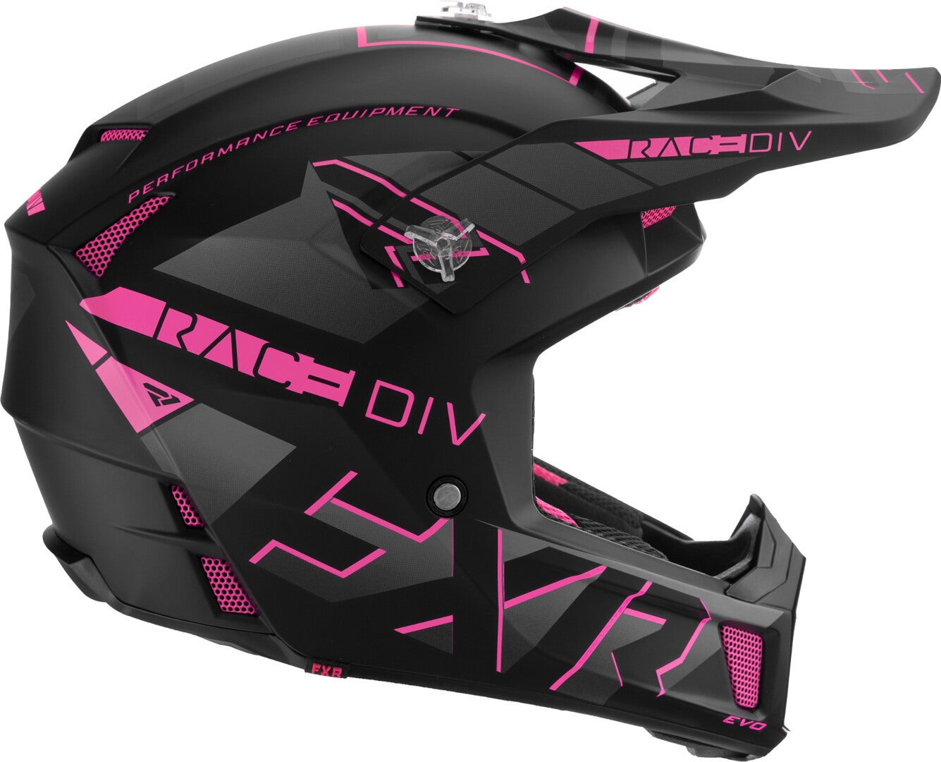 FXR Clutch Evo 2023 Snescooterhjelm sort/pink M (57/58) Figur 4