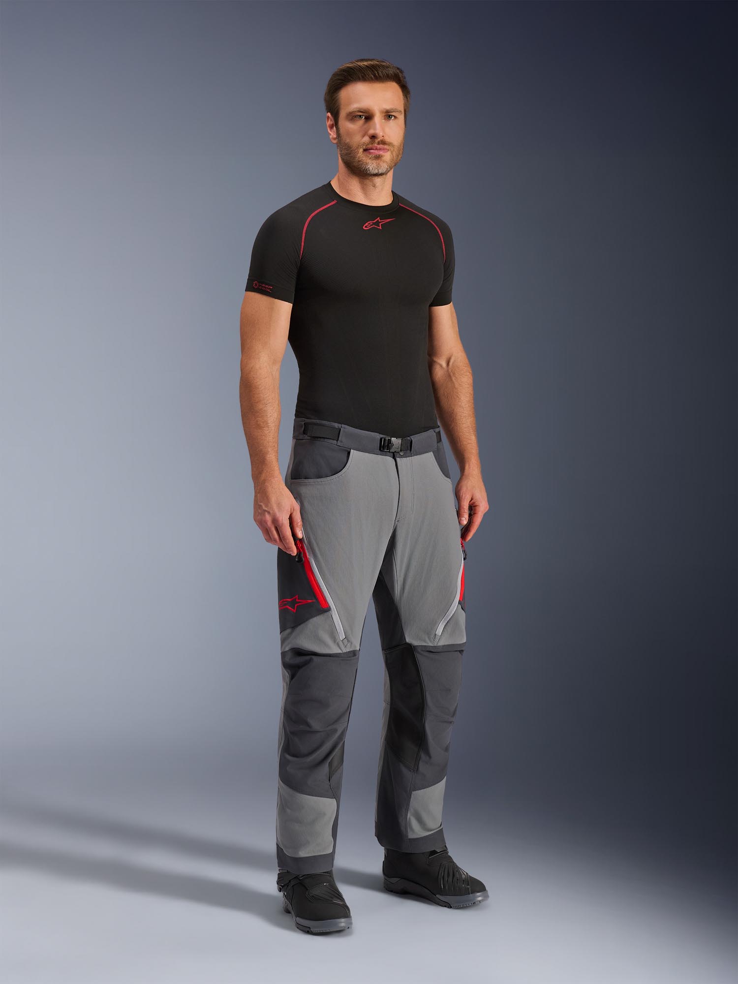 Side view of Alpinestars Maxdura Dual Motorcycle Textile Pants