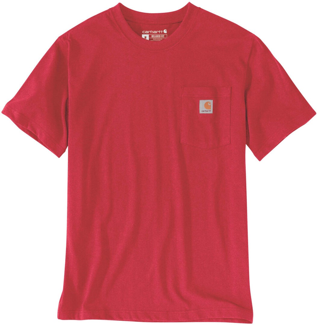 Carhartt Relaxed Fit Heavyweight K87 Pocket T-Shirt red XL Figure 1