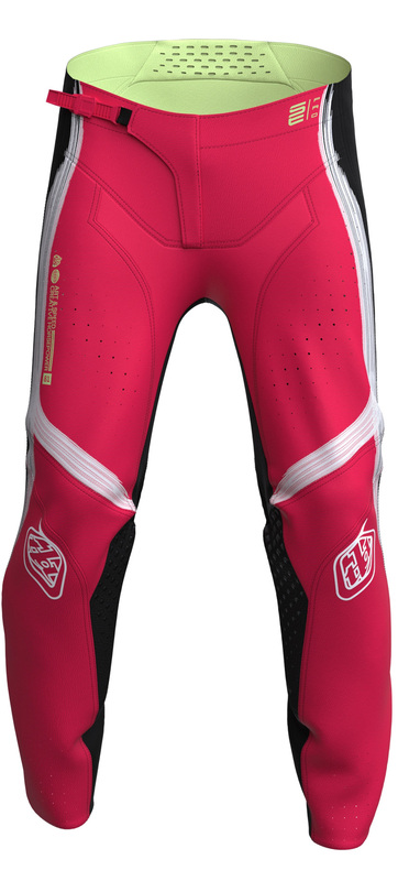 Troy Lee Designs SE Pro Stripes ungdomsbyxor - Infraröd/Svart Figur 3