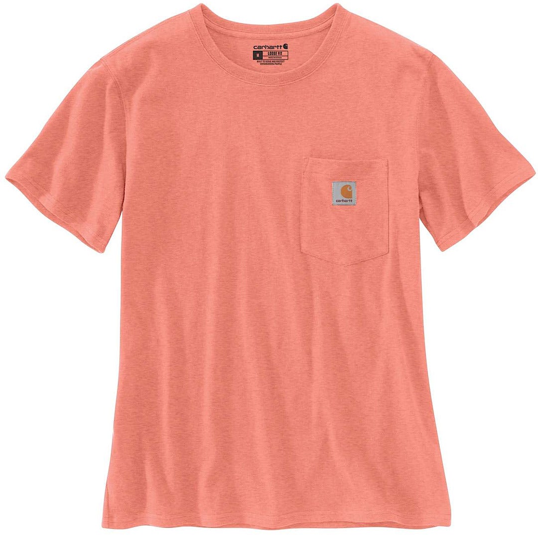 Carhartt Workwear Pocket Maglietta donna Corallo L Figura 1